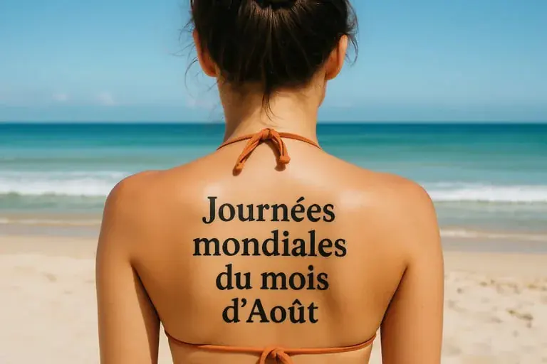 Découvrez d'autres journées mondiales du mois d'août.
