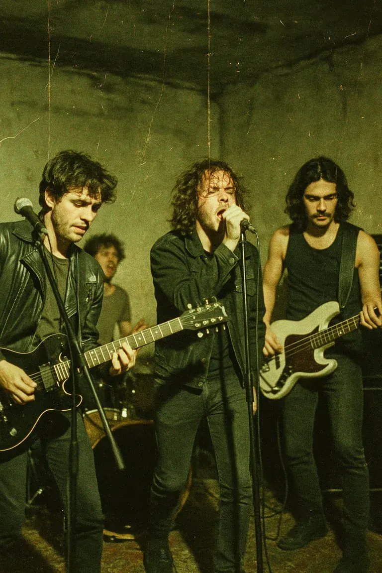 Groupe de Rock live - Journée internationale de la musique