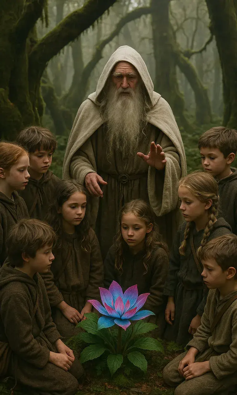 Druide professeur - journée internationale pour la liberté de l'instruction