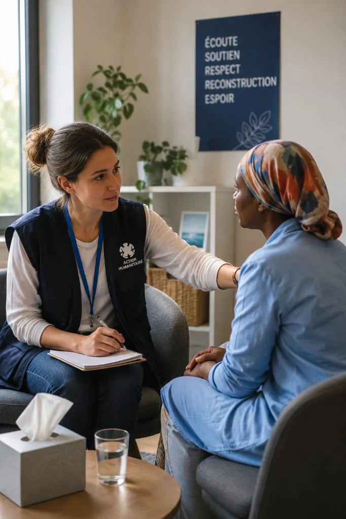 Accompagnement humanitaire des survivants de violences sexuelles en temps de conflit