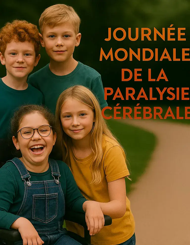 illustration journée mondiale de la paralysie cérébrale