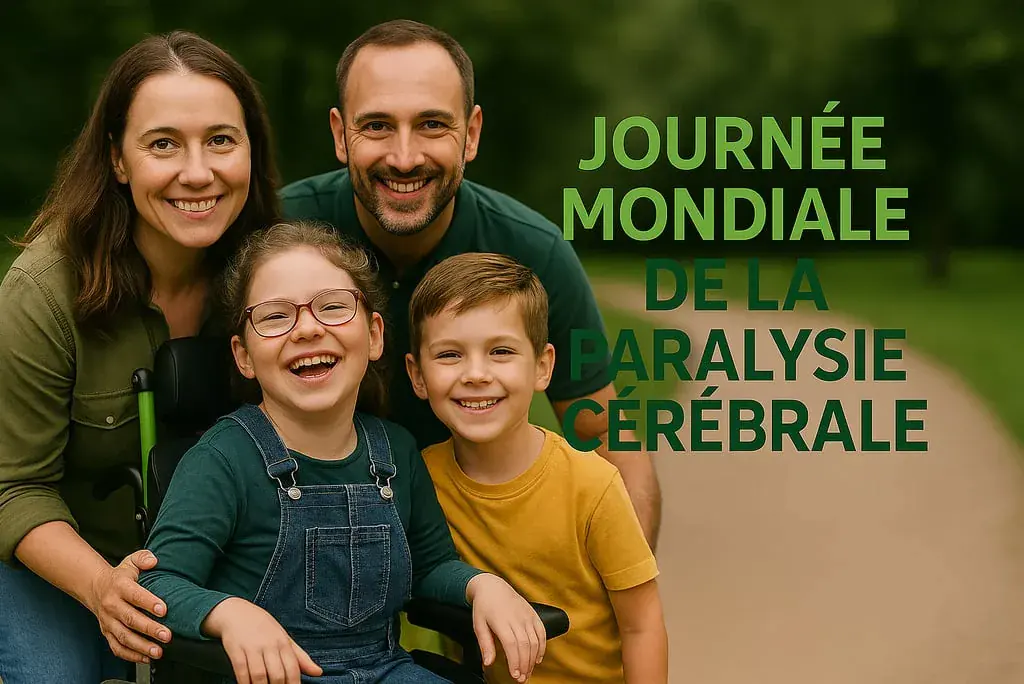 illustration journée mondiale de la paralysie cérébrale
