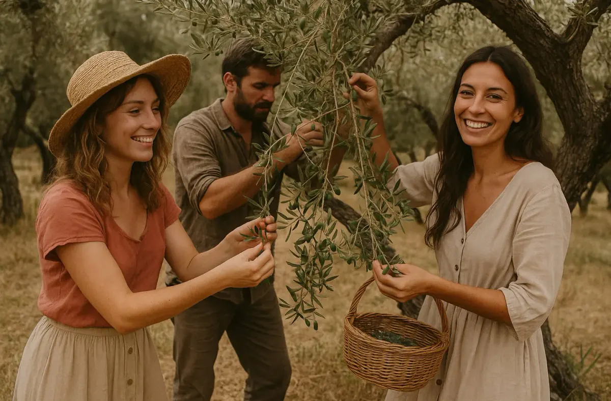 Récolte des olives - Journée mondiale de l’olivier
