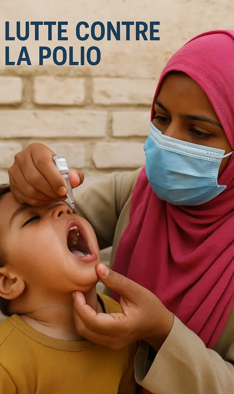Administration du Traitement - Journée mondiale de lutte contre la polio