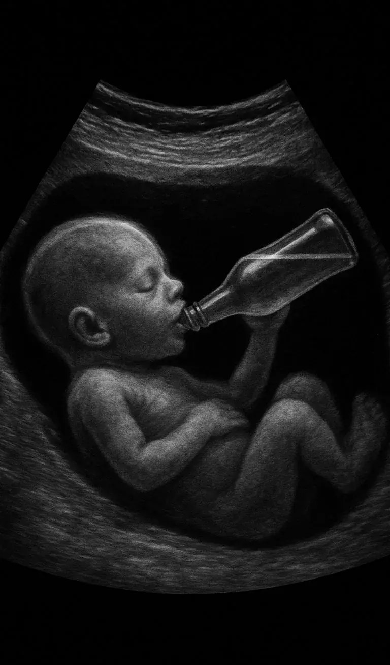 Illustration pour la Journée mondiale de sensibilisation au syndrome d’alcoolisation fœtale
