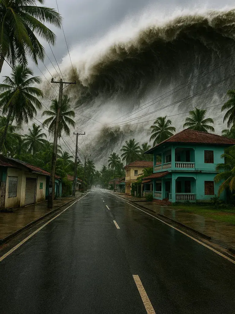 Illustration pour la journée mondiale de sensibilisation aux tsunamis