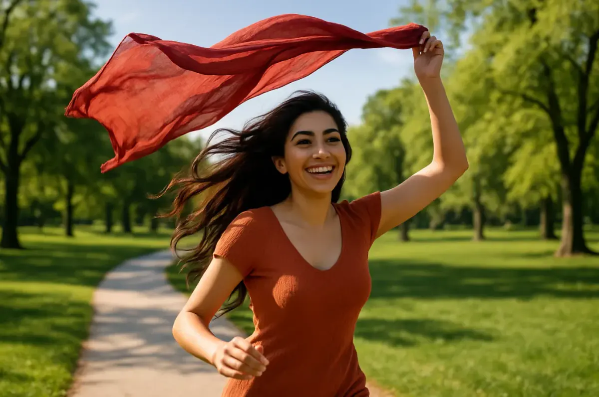 femme sans voile pour la journée mondiale de la femme sans voile