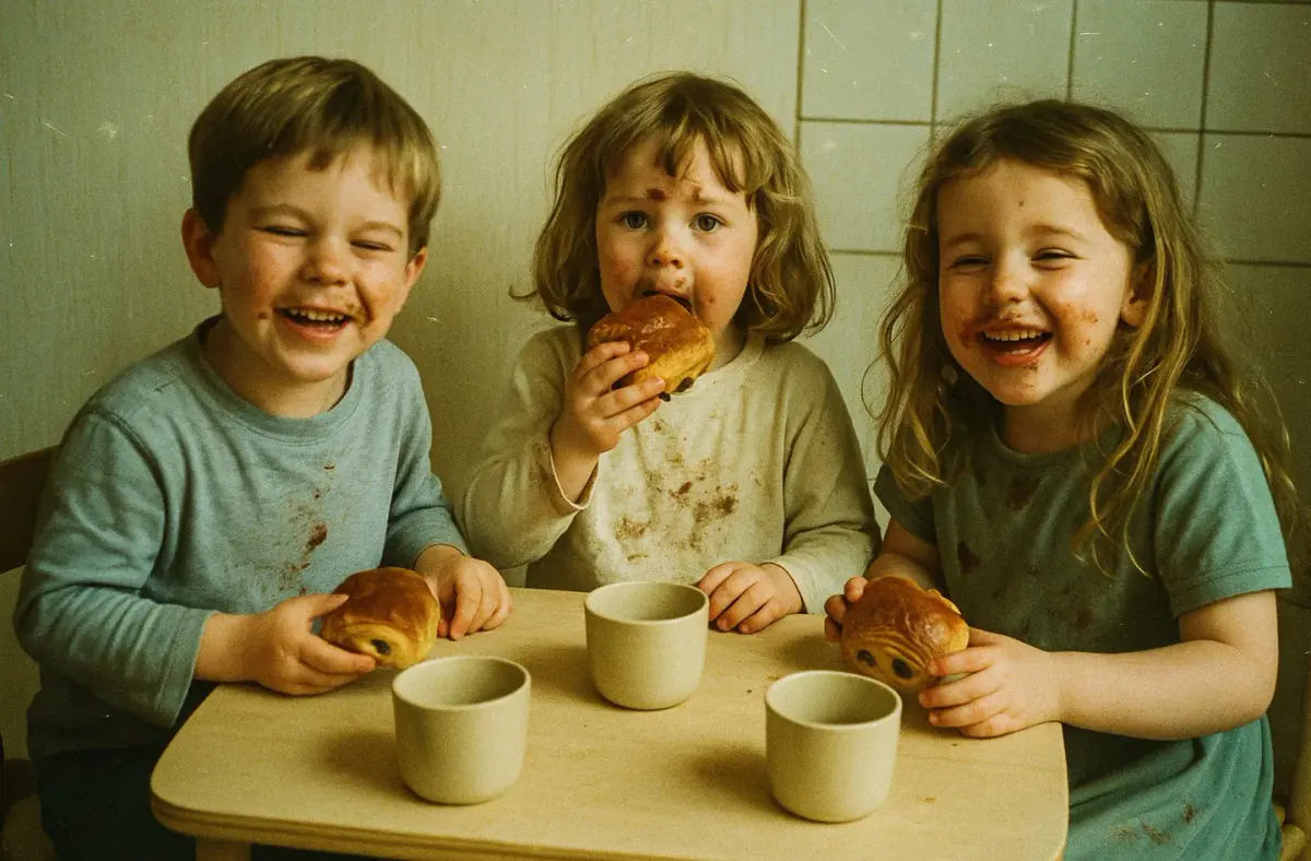 Un gouter d'enfants au chocolat pour la journée mondiale du chocolat