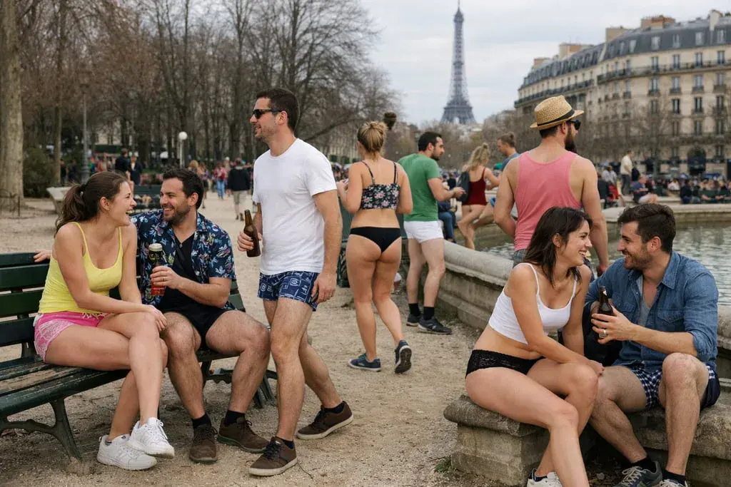 Journée mondiale sans pantalon - No pants day